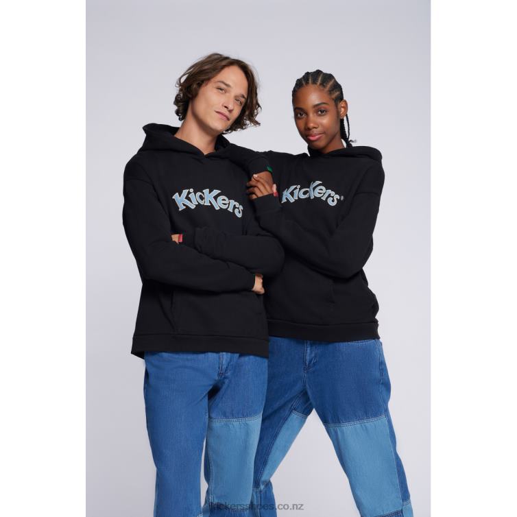 Kickers Unisex Hoodie Black NPZDR1041