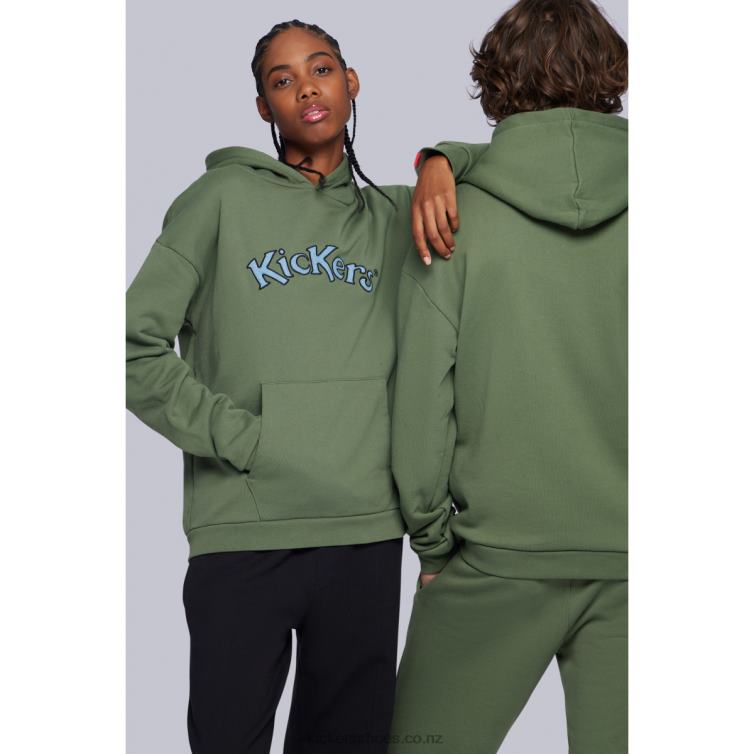 Kickers Unisex Hoodie Khaki NPZDR1039