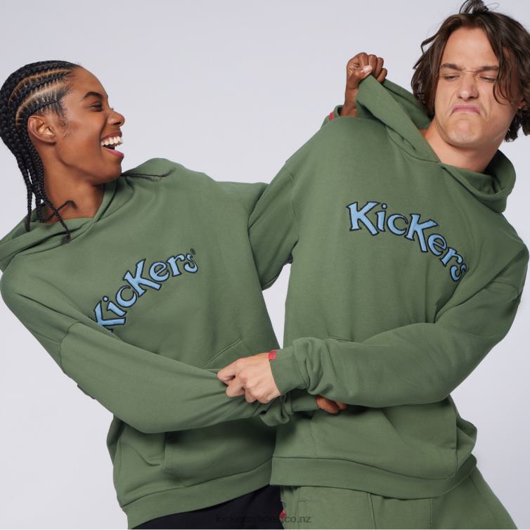 Kickers Unisex Hoodie Khaki NPZDR1039
