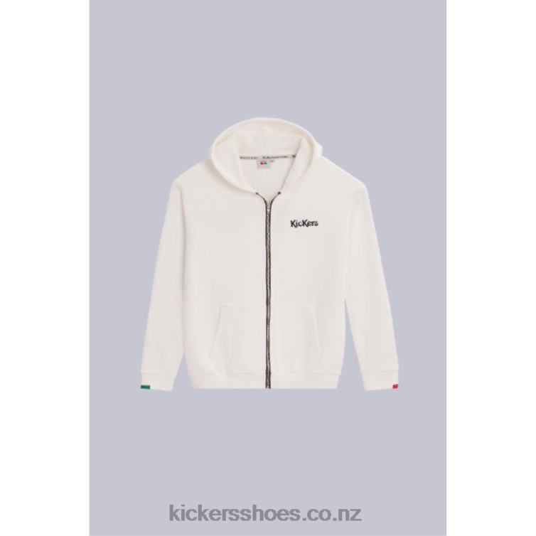 Kickers Unisex Zip Up Hoodie Beige NPZDR1016