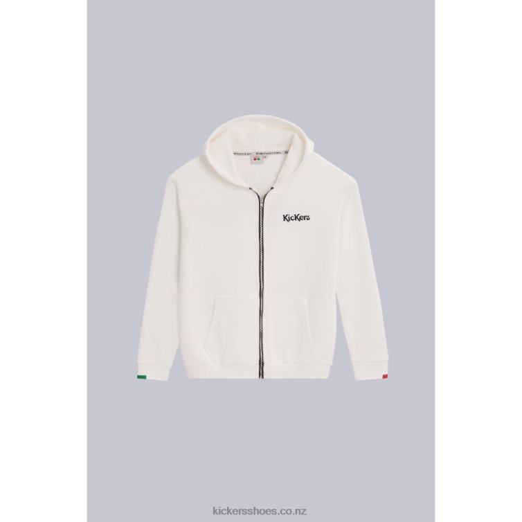 Kickers Unisex Zip Up Hoodie Beige NPZDR1016