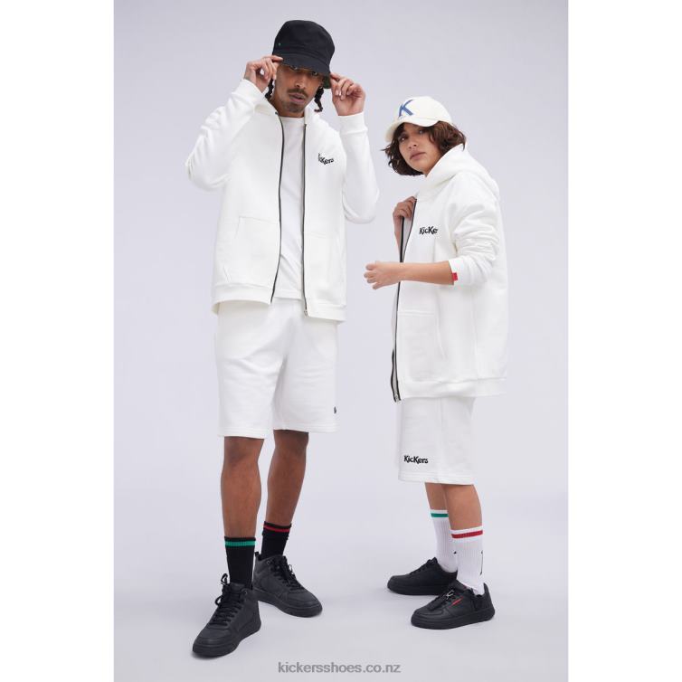 Kickers Unisex Zip Up Hoodie Beige NPZDR1016