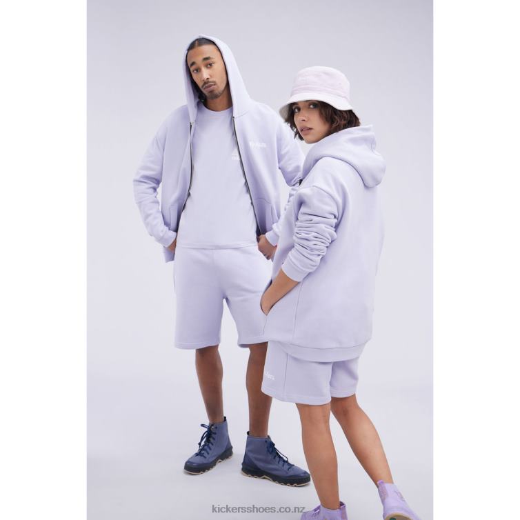 Kickers Unisex Zip Up Hoodie Purple NPZDR1017