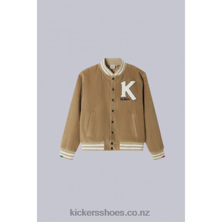Kickers Unisex Baseball Jacket Beige NPZDR1019