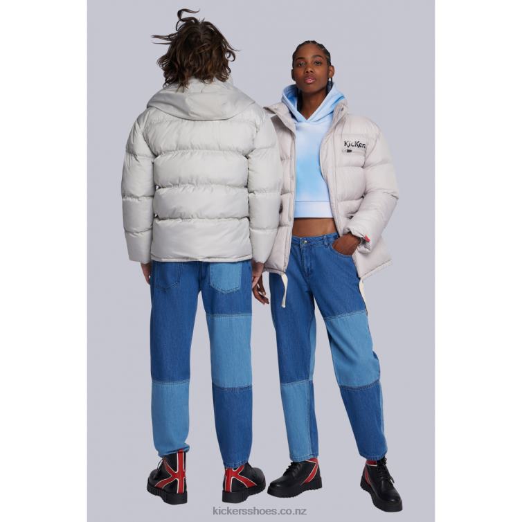 Kickers Unisex Down Jacket Beige NPZDR1076