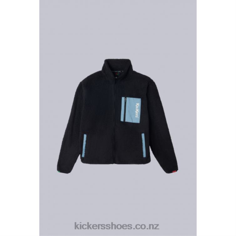 Kickers Unisex Fleece Jacket Black NPZDR1077