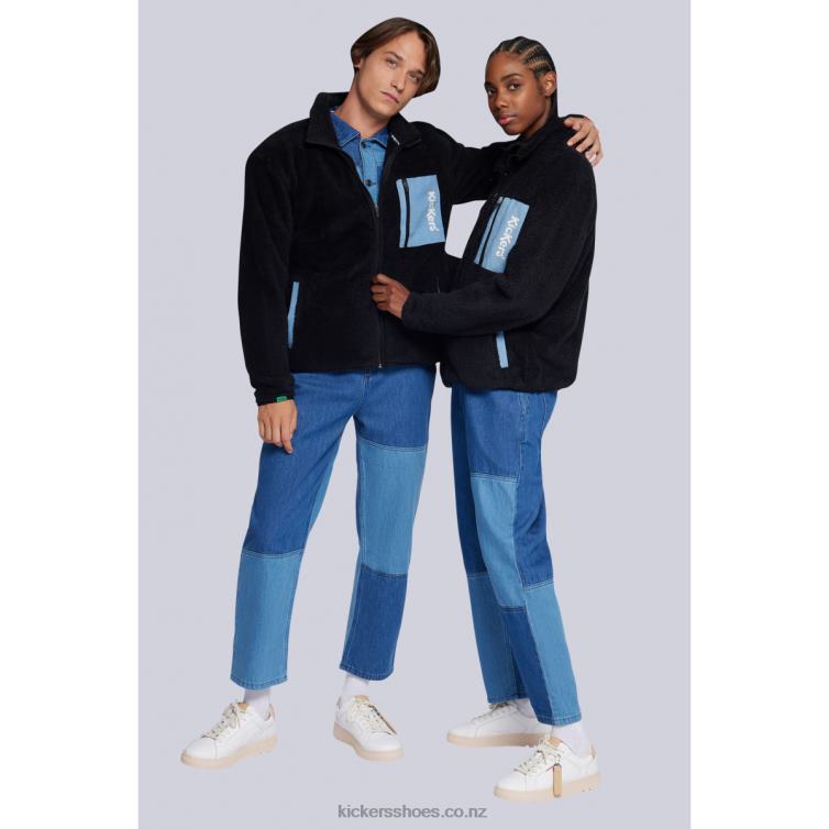 Kickers Unisex Fleece Jacket Black NPZDR1077