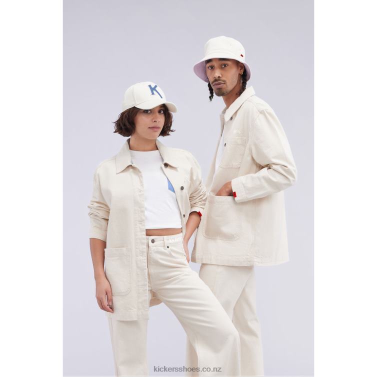 Kickers Unisex Workwear Jacket Beige NPZDR1020