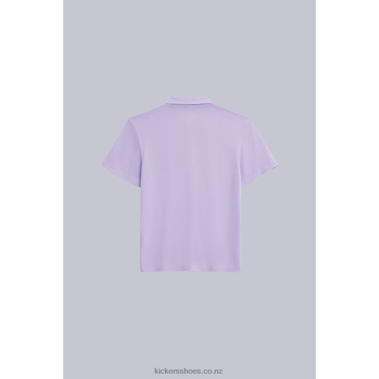 Kickers Unisex Big K Poloshirt Purple NPZDR1047