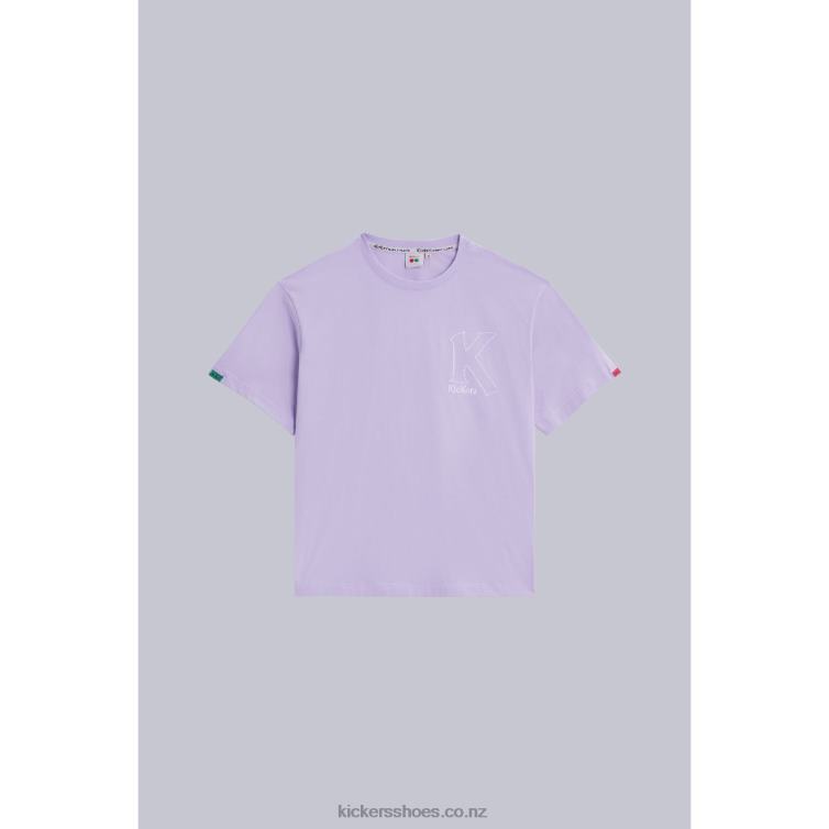 Kickers Unisex Big K T-Shirt Purple NPZDR1033