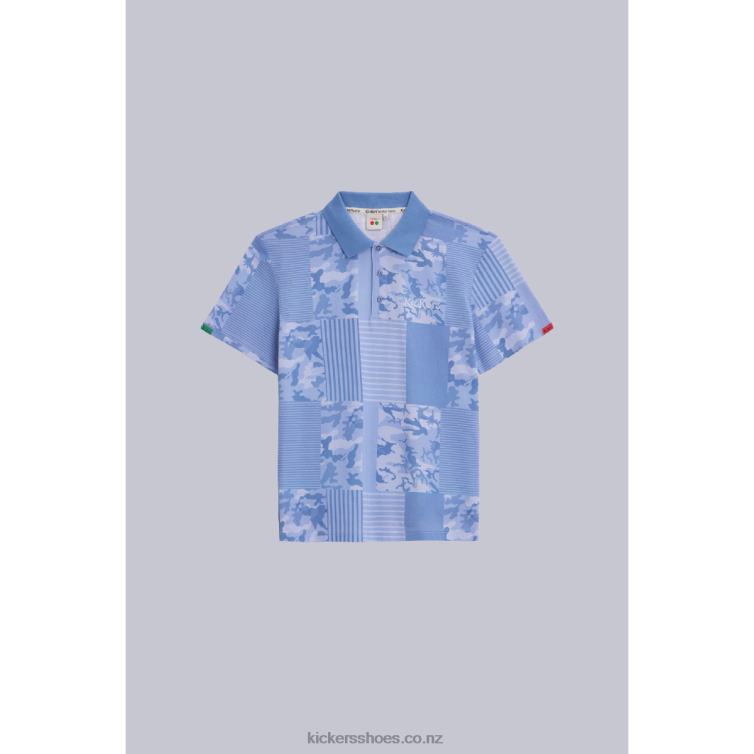 Kickers Unisex Poloshirt Blue NPZDR1062