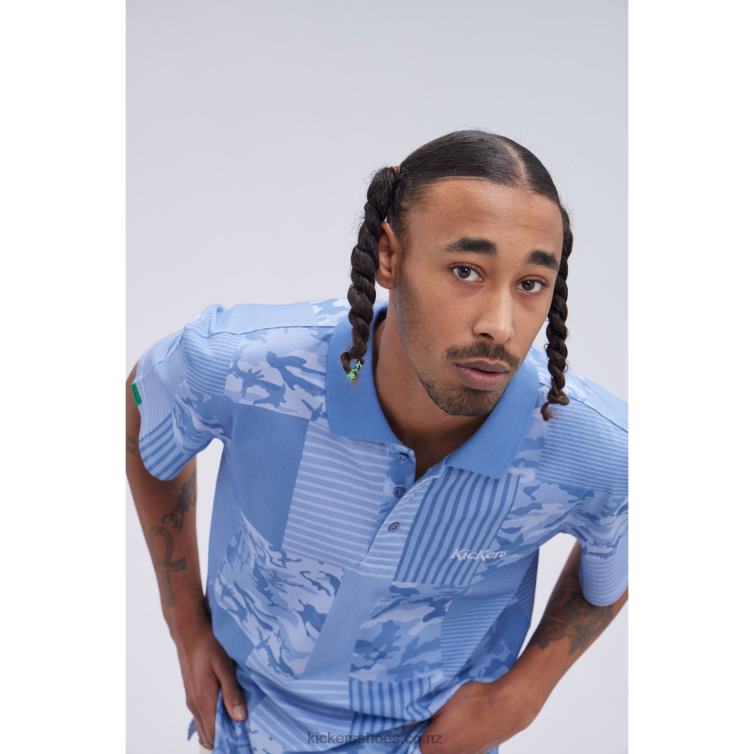 Kickers Unisex Poloshirt Blue NPZDR1062