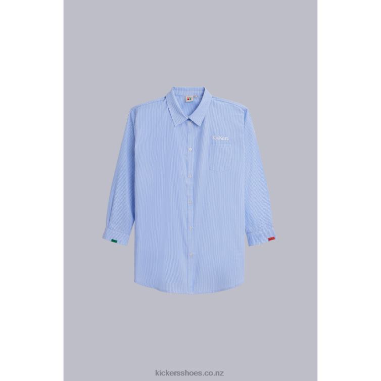 Kickers Unisex Shirt Dress Blue NPZDR1050