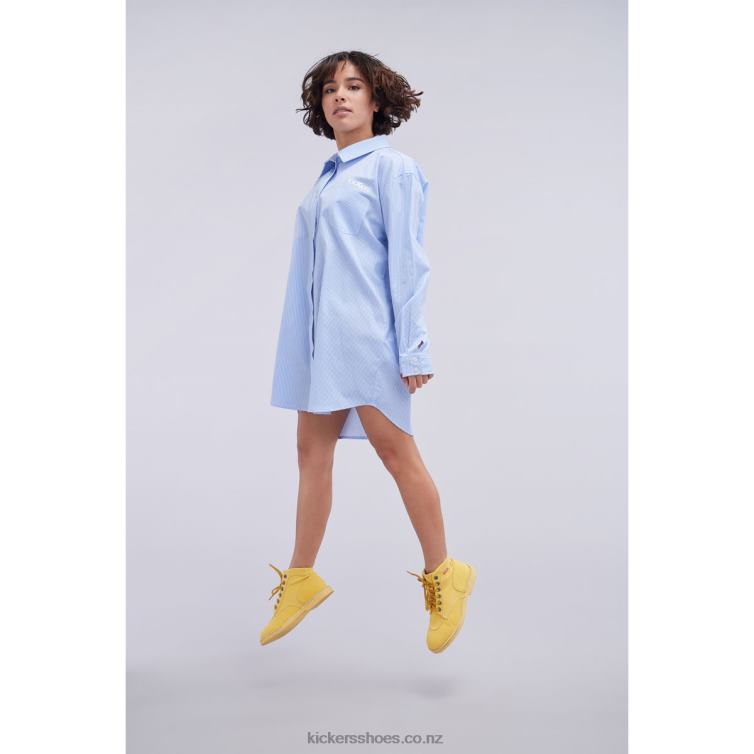 Kickers Unisex Shirt Dress Blue NPZDR1050