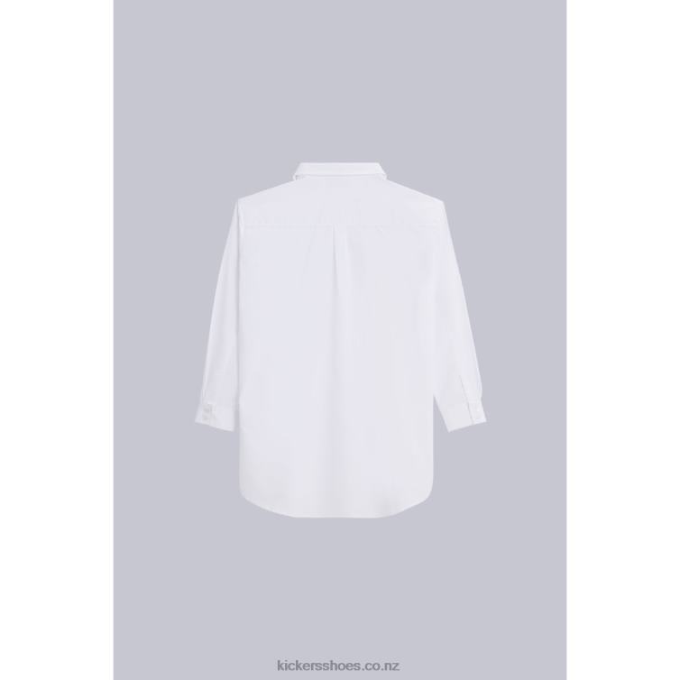 Kickers Unisex Shirt Dress White NPZDR1049