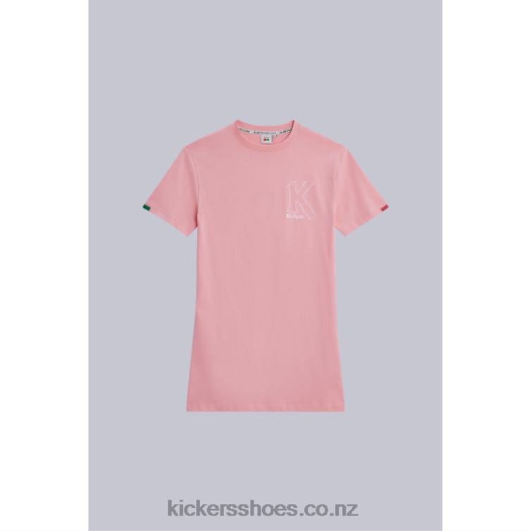 Kickers Unisex T-Shirt Dress Pink NPZDR1053