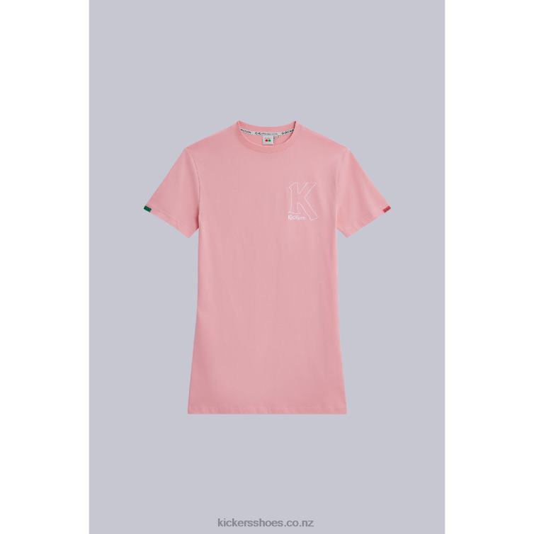 Kickers Unisex T-Shirt Dress Pink NPZDR1053
