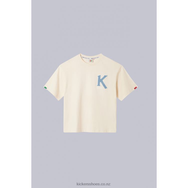 Kickers Unisex Ts Beige NPZDR1035