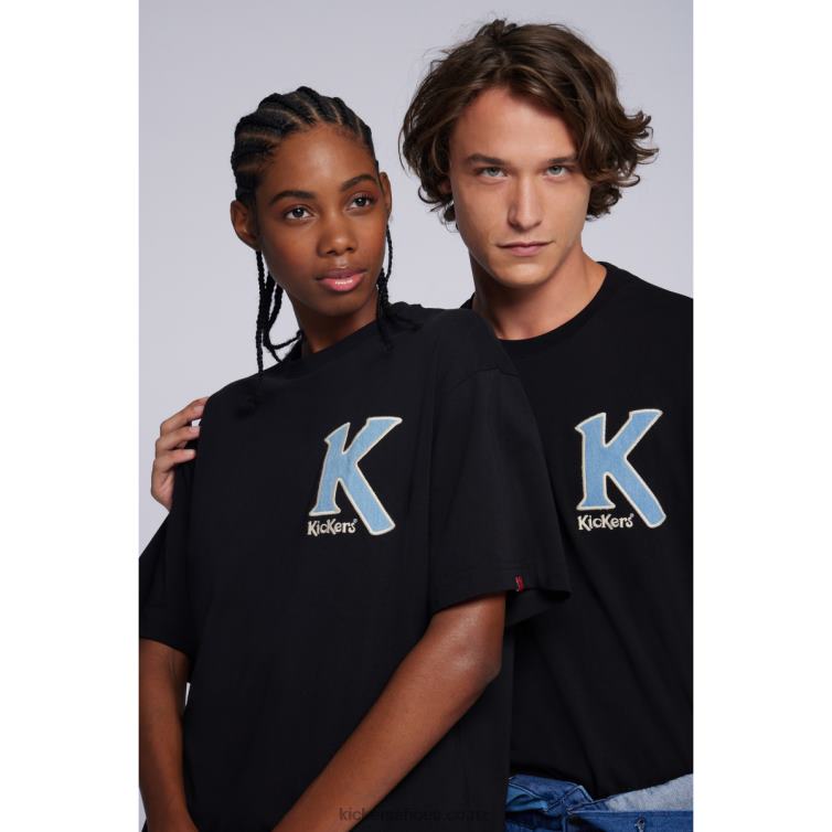 Kickers Unisex Ts Black NPZDR1038