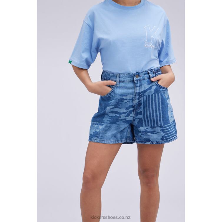 Kickers Unisex Short Blue NPZDR1051