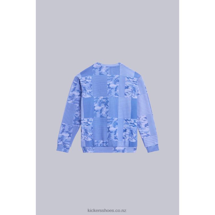 Kickers Unisex Arch Sweater Blue NPZDR1028