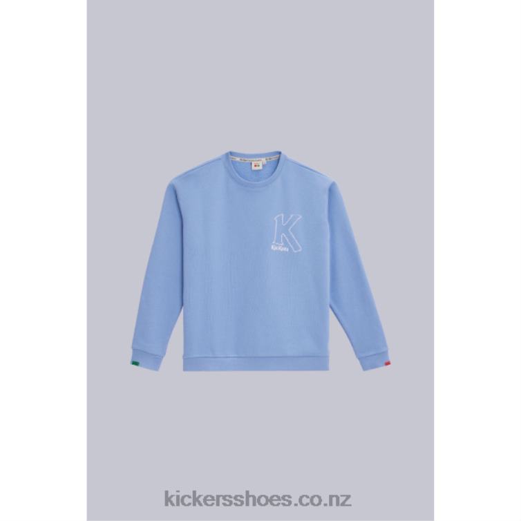 Kickers Unisex Big K Sweater Blue NPZDR1027