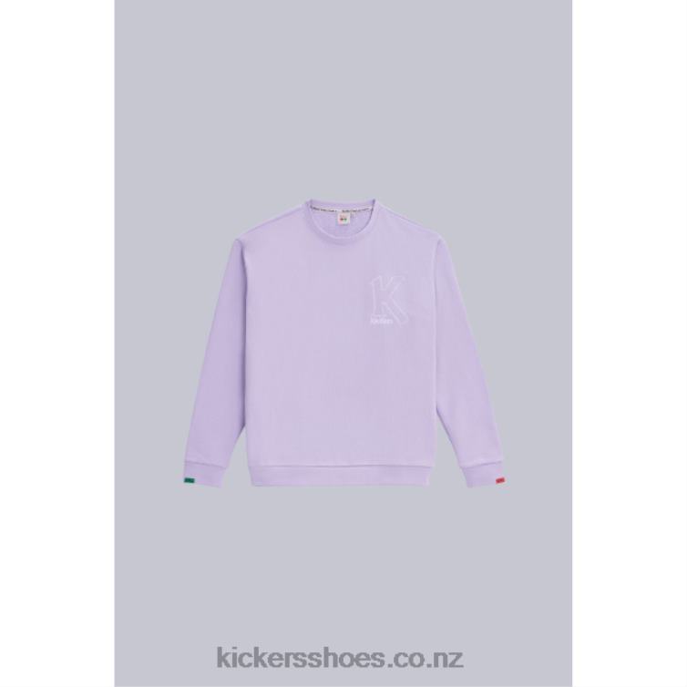 Kickers Unisex Big K Sweater Purple NPZDR1026
