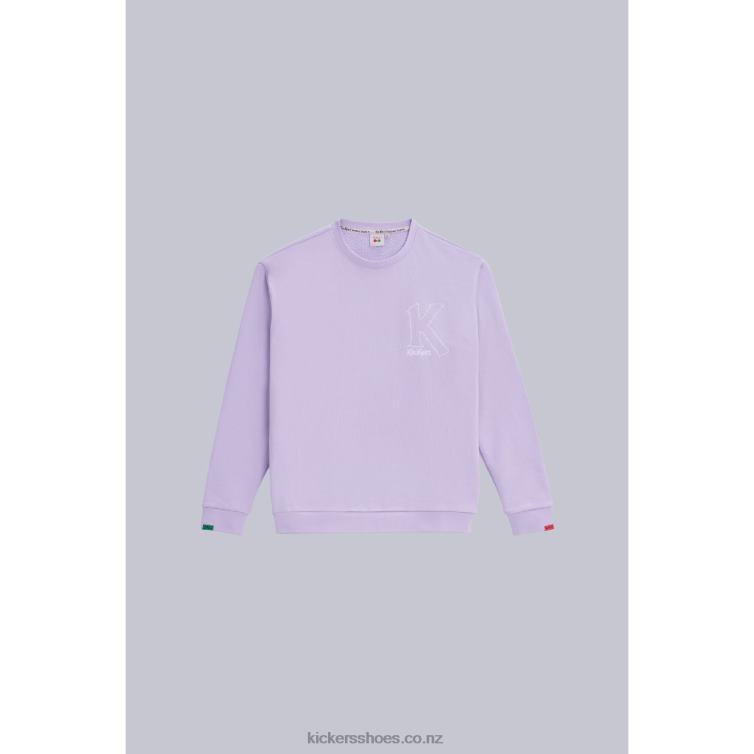 Kickers Unisex Big K Sweater Purple NPZDR1026