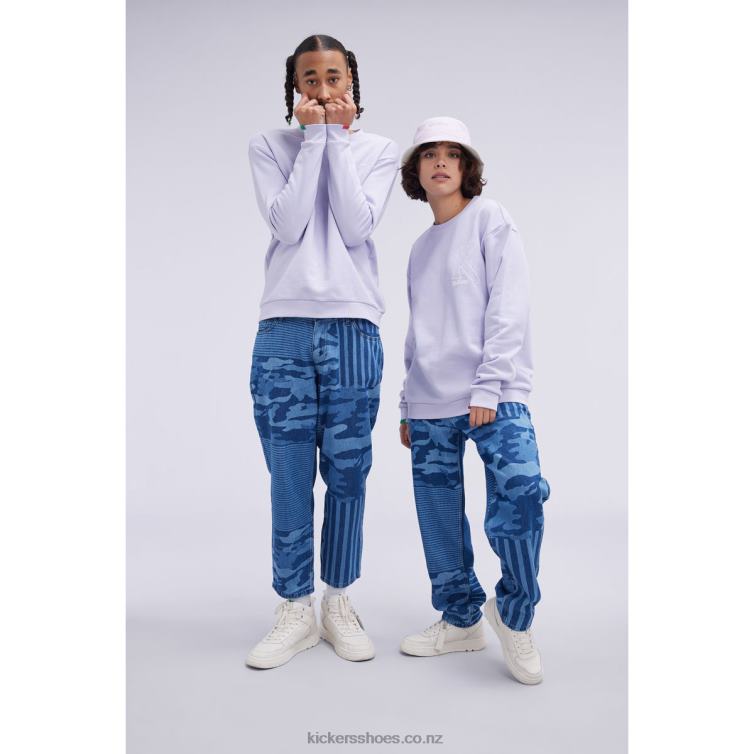 Kickers Unisex Big K Sweater Purple NPZDR1026