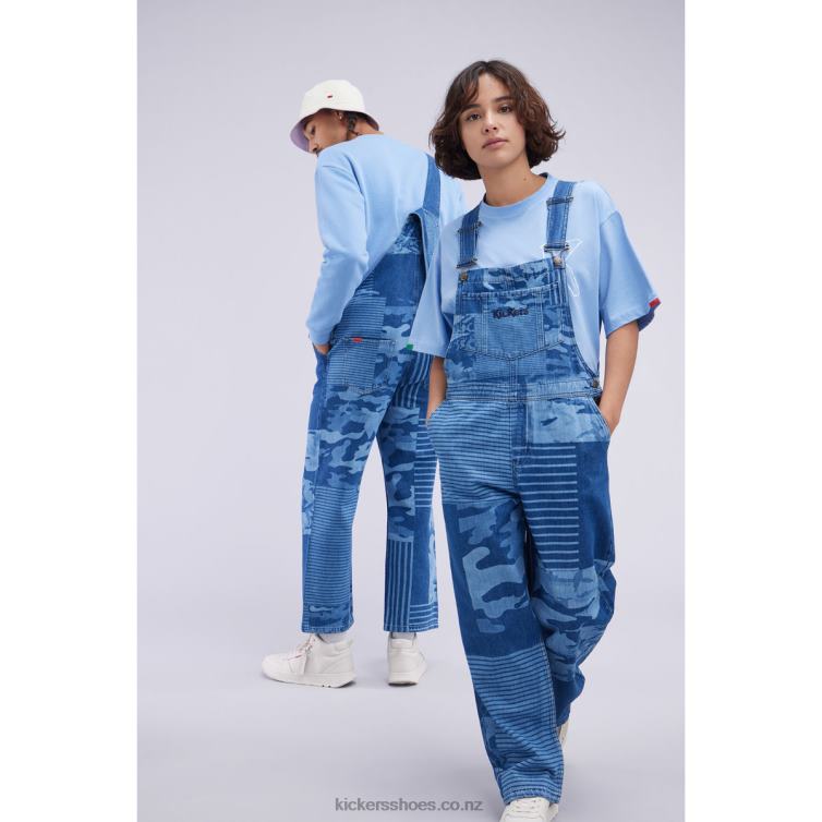 Kickers Unisex Dungaree Blue NPZDR1043