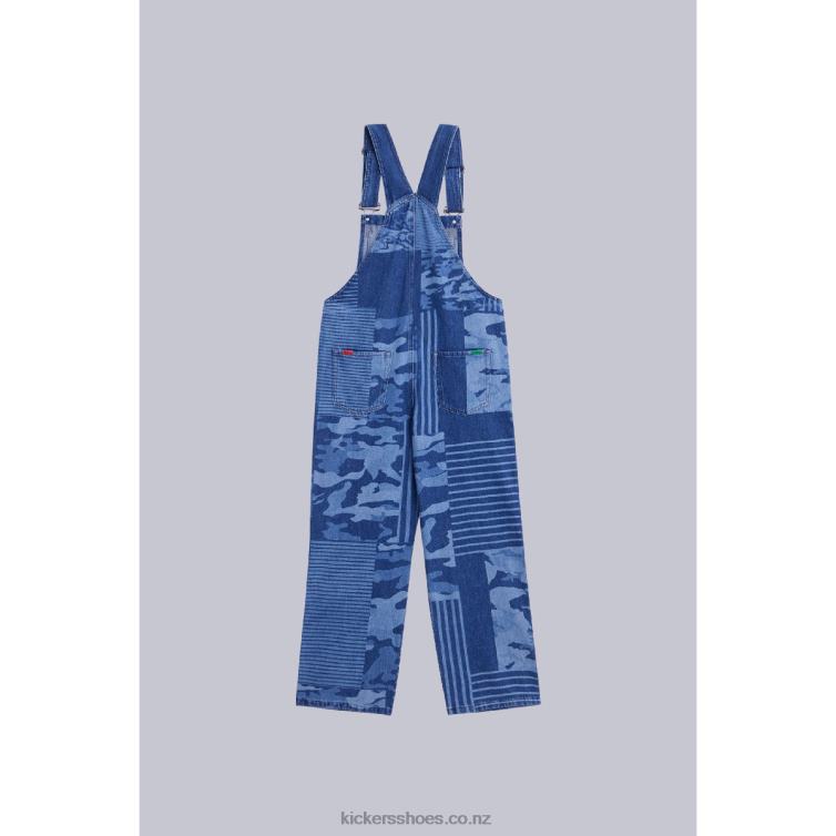 Kickers Unisex Dungaree Blue NPZDR1043
