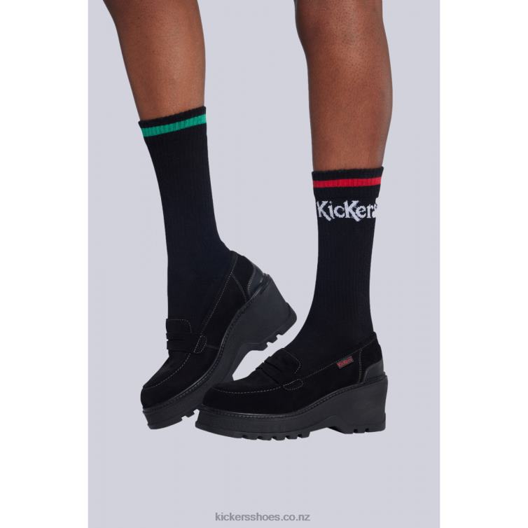 Kickers Unisex Sock Black NPZDR1063