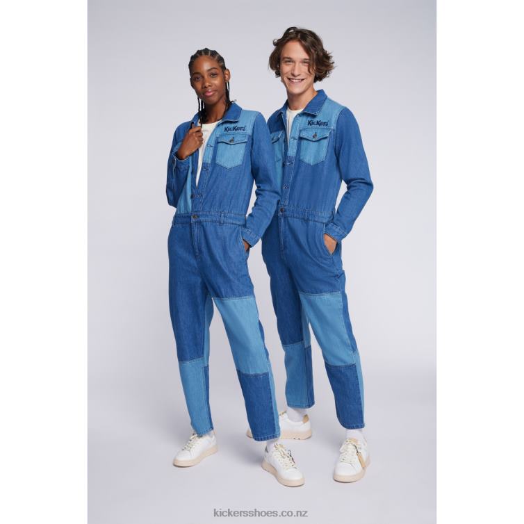 Kickers Unisex Denim Combi Blue NPZDR1072