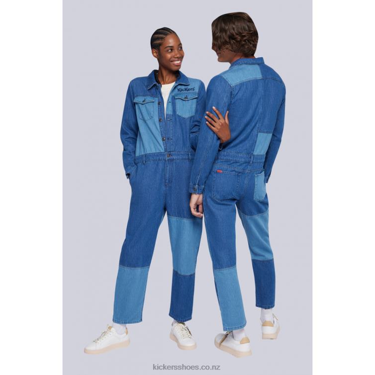 Kickers Unisex Denim Combi Blue NPZDR1072