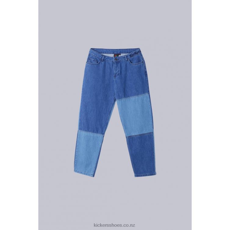Kickers Unisex Denim Trouser Blue NPZDR1071