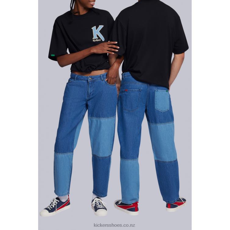 Kickers Unisex Denim Trouser Blue NPZDR1071