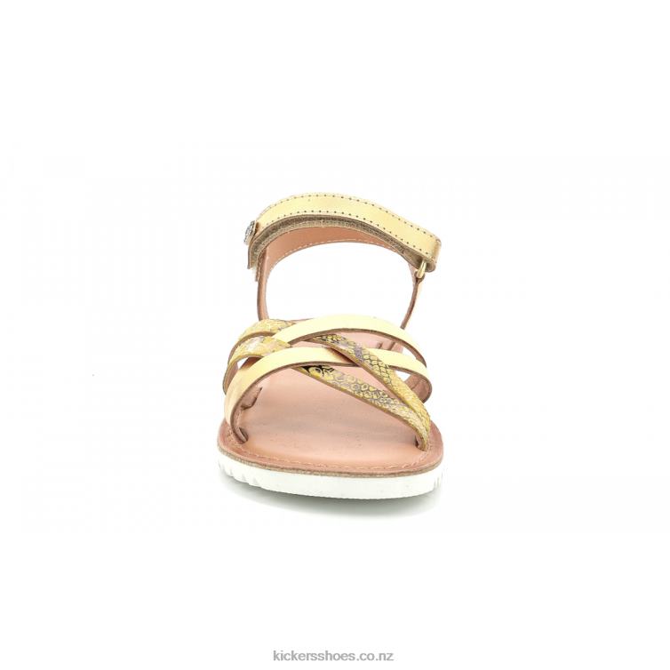 Kickers Kids Betternew Gold Reptile NPZDR488