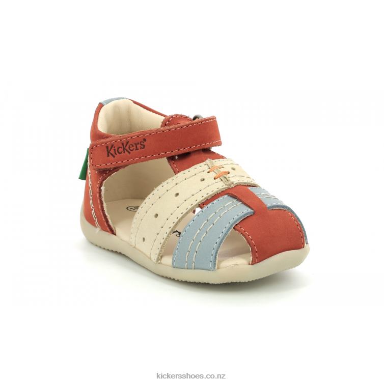 Kickers Kids Bigbazar-2 Dark Brown NPZDR444