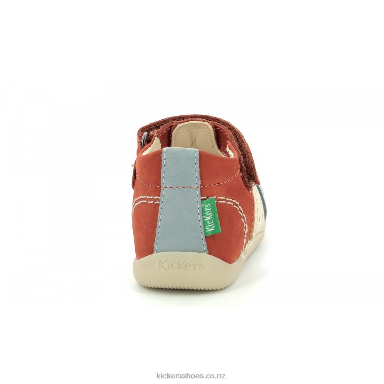 Kickers Kids Bigbazar-2 Dark Brown NPZDR444
