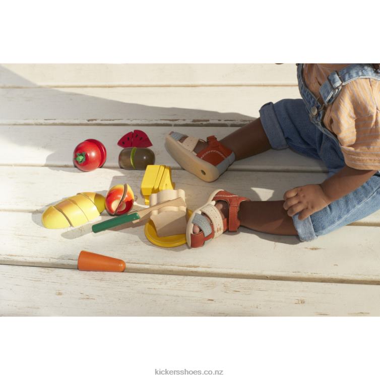 Kickers Kids Bigbazar-2 Dark Brown NPZDR444