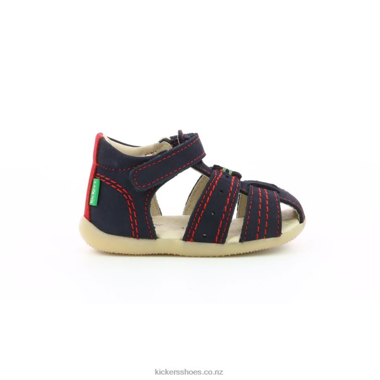Kickers Kids Bigbazar-2 Navy Red NPZDR449