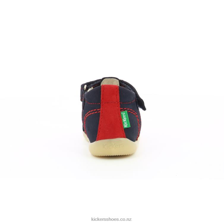 Kickers Kids Bigbazar-2 Navy Red NPZDR449