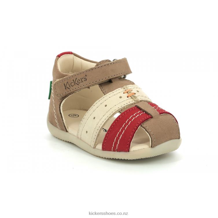 Kickers Kids Bigbazar-2 Other Beige NPZDR440