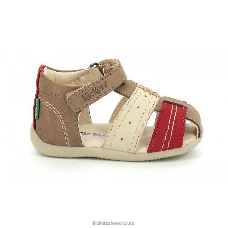 Kickers Kids Bigbazar-2 Other Beige NPZDR440