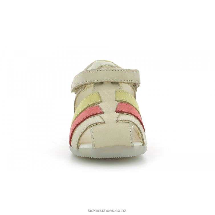 Kickers Kids Bigflo-2 Dark Beige NPZDR383