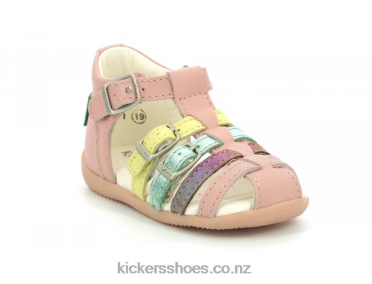 Kickers Kids Bigfor Light Pink Multico NPZDR424