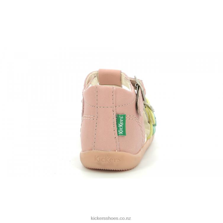 Kickers Kids Bigfor Light Pink Multico NPZDR424