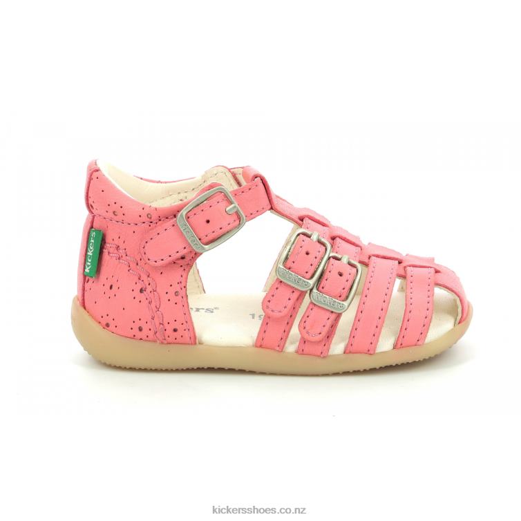 Kickers Kids Bigfor Pink Perfo NPZDR490