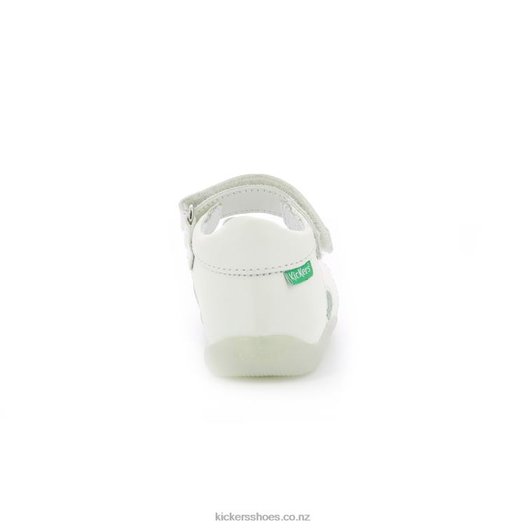 Kickers Kids Binsia-2 White NPZDR411