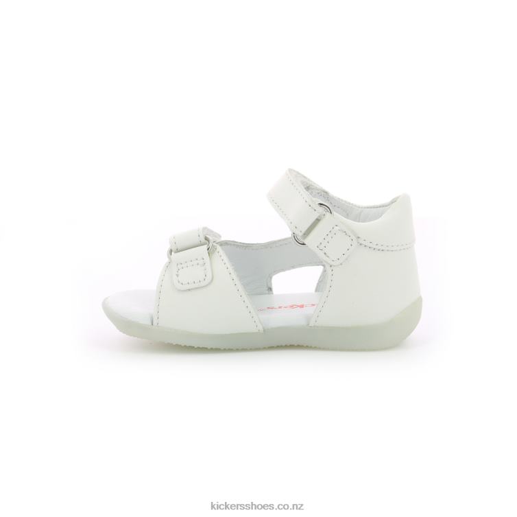 Kickers Kids Binsia-2 White NPZDR411